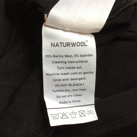 Eizniz Naturwool 100% Merino Wool California Graphic Tee Women's Large - Picture 7 of 8